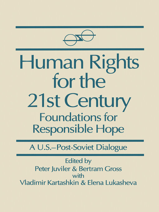 Upplýsingar um Human Rights for the 21st Century eftir Peter Juviler - Biðlisti